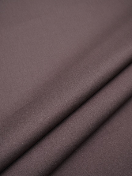 Импортный хлопок цв.Т.кофейно-лиловый, ш.1.55м, хлопок-100%, 120гр/м.кв