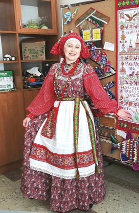 Наряд в русском стиле