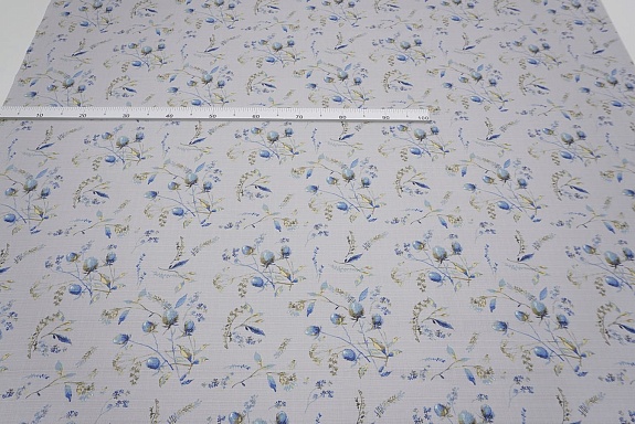 Ткань для столового белья с пропиткой "Летний вальс", ш.1.55м, хлопок-100%, 170гр/м.кв