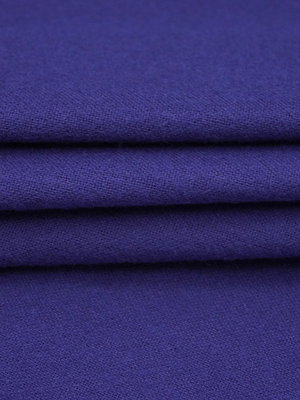 Фланель цв.Сине-фиолетовый, ш.1.5м, хлопок-100%, 175гр/м.кв