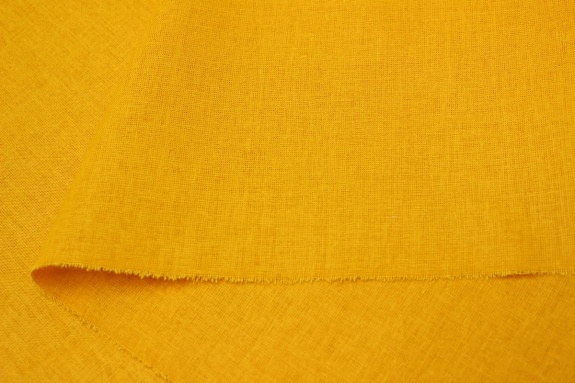Бязь цв.Оранжево-желтый, ГОСТ, ш.1.5м, хлопок-100%, 142гр/м.кв