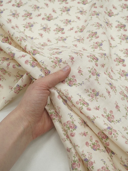 Муслин Премиум двухслойный гладкий "Маленькое лето", ш.2.5м, хлопок-100%, 125гр/м.кв