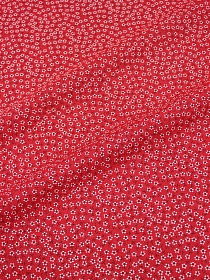 Вискоза с хлопком "Арабис на красном", ш.1.46м, хлопок-30%, вискоза-70%, 90гр/м.кв