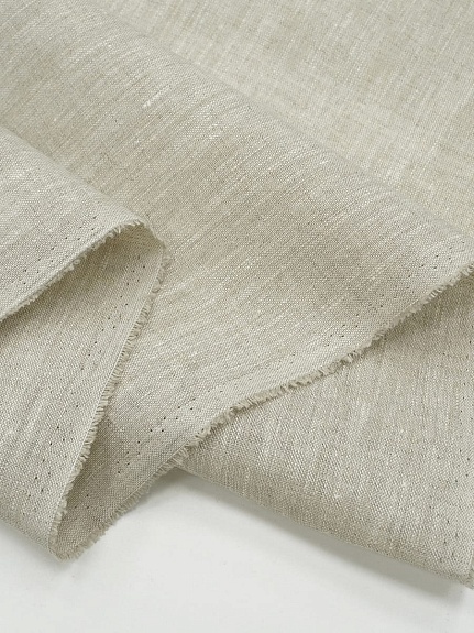 Лен постельный цв.Натуральный, ш.1.5м, лен-100%, 180гр/м.кв