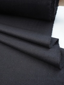 Шерсть костюмная Твид цв.Черный, СОРТ2, ш.1.45м, шерсть-50%, п/э-50%, 250гр/м.кв
