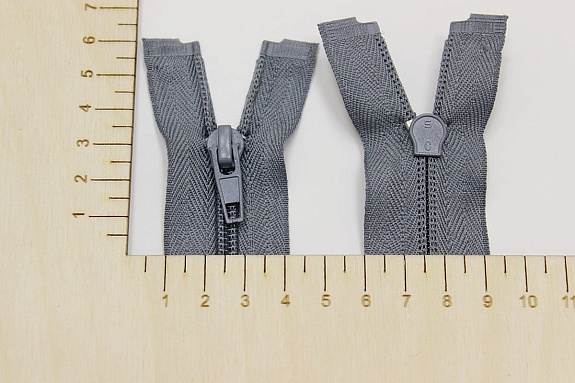 Молния спиральная №5 цв.базальтово-серый, 50см