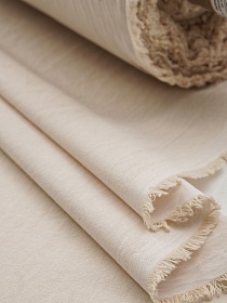 Вареный (стираный) хлопок цв.Св.телесно-бежевый меланж, ш.2.5м, хл-100%, 120гр/м.кв