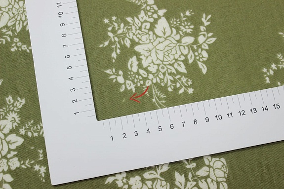 Муслин Премиум двухслойный гладкий "Белые букеты", ш.2.5м, хлопок-100%, 130гр/м.кв