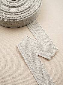 Лента киперная цв.лен, 30мм, хлопок-90%, п/э-10%