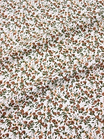 Штапель "Николь" цв.белый, СОРТ2, ш.1.44м, вискоза-100%, 100гр/м.кв