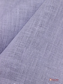 Лен костюмный с эффектом мятости цв.Бледный серо-фиолетовый,, ш.1.45м, лен-100%, 190гр/м.кв