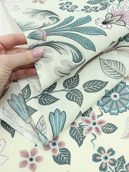 Бязь "Преображение" цв.сливочный, ш.2.2м, хлопок-100%, 110гр/м.кв