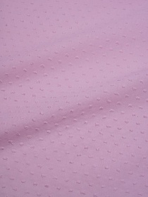 Фактурный хлопок "Шарики" цв.Светлый розово-сиреневый, ш.1.45м, батист, хлопок-100%, 80гр/м.кв