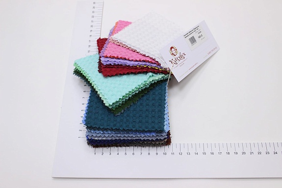 Комплект образцов "Вафельное премиум-полотно "Italy"" №1