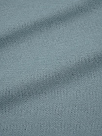 Мерный лоскут( ткань в отрезах) Теплый хлопок цв.Св.серо-лазурная дымка, СОРТ2, ш.1.5м, хлопок-100%, 140гр/м.кв