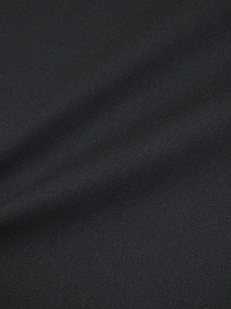 Саржа (твил) цв.Черный, ш.1.5м, хлопок-65%, п/э-35%, 240гр/м.кв