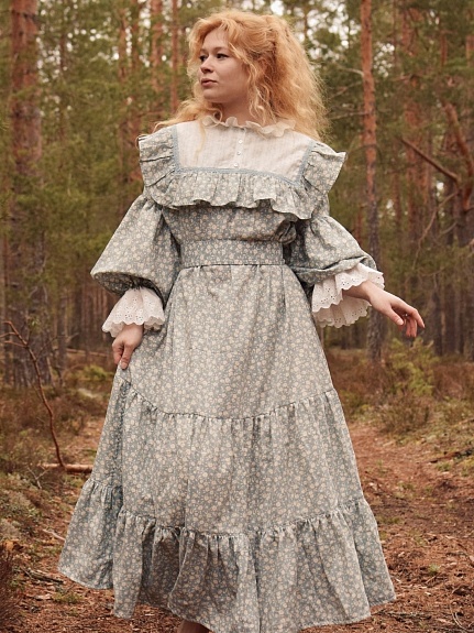 Платье из муслина премиум "Нежные грезы"