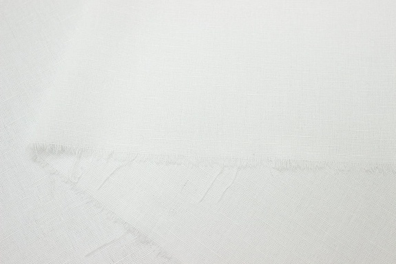Полулен цв.Белый, ш.2.2м, лен-30%, хлопок-70%, 140гр/м.кв#046492