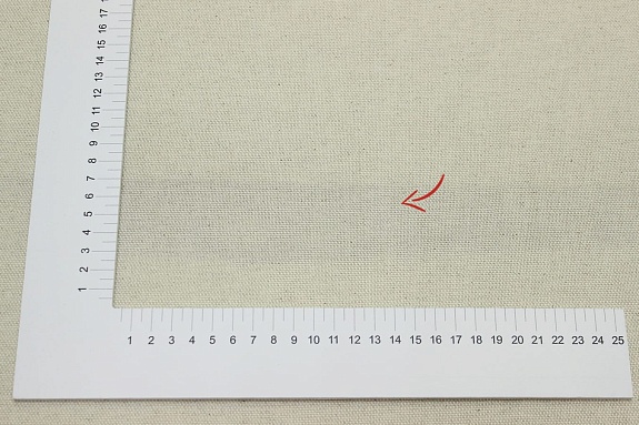 Брак(уценка) Двунитка темно-суровая (плотная), ш.1.5м, хлопок-100%, 185гр/м.кв