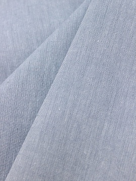 Вареный (стираный) хлопок цв.Винтажно-голубой меланж, ш.2.5м, хлопок-100%, 115гр/м.кв