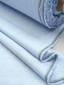 Вареный (стираный) хлопок цв.Св.небесно-голубая дымка меланж, СОРТ2, ш.2.5м, хл-100%, 120гр/м.кв