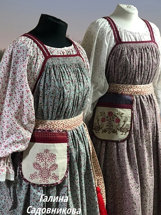 Рубаха и сарафан