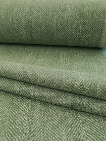 Рогожка "Биарриц" цв.зеленый меланж, ш.1.5м, хлопок-100%, 165гр/м.кв
