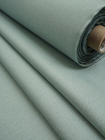 Костюмный джинс с эффектом велюра цв.Серо-мятный, ш.1.5м, хлопок-100%, 215гр/м.кв