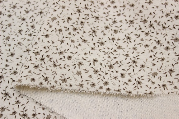 Теплый хлопок "Алессия" цв.молочно-кремовый, ш.1.5м, хлопок-100%, 160гр/м.кв