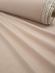 Вареный (стираный) хлопок цв.Бежево-молочный меланж, ш.2.50м, хлопок-100%, 125гр/м.кв