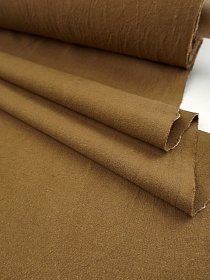 Крапива Рами (Ramie) с хлопком цв.Коричнево-оливковый, ш.1.4м, крапива-50%, хлопок-50%, 190гр/м.кв