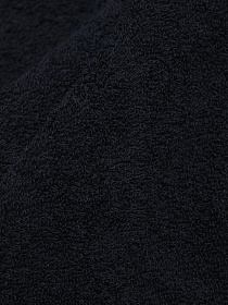 Махровая ткань цв.Черный, ш.1.5м, хлопок-100%, 350гр/м.кв