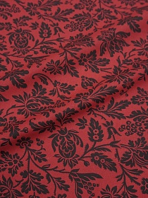 Перкаль "Агата" цв.красный, ш.1.5м, хлопок-100%, 120гр/м.кв