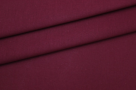 Поплин цв.Темный бордово-вишневый, ш.2.2м, хлопок-100%, 110гр/м.кв