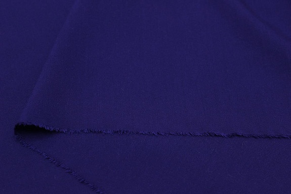 Штапель цв.Насыщенный фиолетово-чернильный, ш.1.45м, вискоза-100%, 110гр/м.кв 