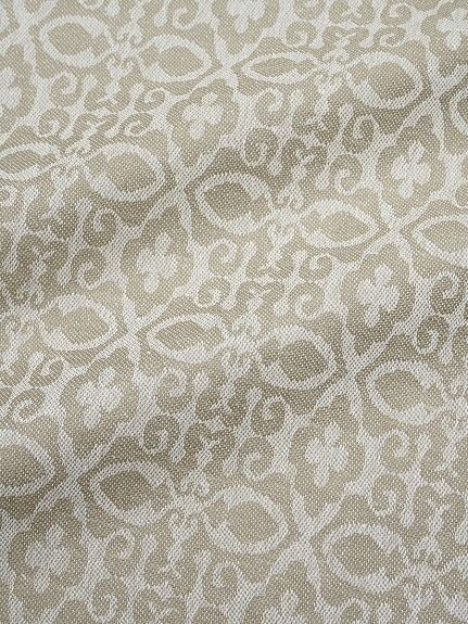 Полульняной жаккард "Сьюзен" цв.суровый, ш.1.6м, лен-56%, хлопок-44%, 210гр/м.кв