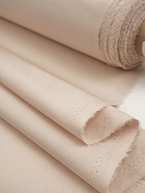 Импортный хлопок цв.Бежевая пудра, ш.1.55м, хлопок-100%, 115гр/м.кв