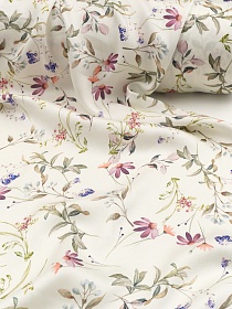 Вискозный атлас Цифр.печать "Летняя нега", ш.1.45м, вискоза-100%, 120гр/м.кв