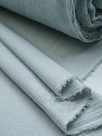 Вареный (стираный) хлопок цв.Св.серо-мятный меланж, ш.2.5м, хл-100%, 120гр/м.кв