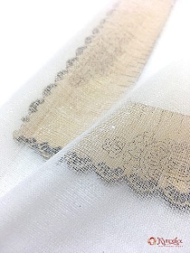 Клеевая средней плотности, цв.белый, ш.1.1м, хлопок-35%, п/э-65%, 75гр/м.кв