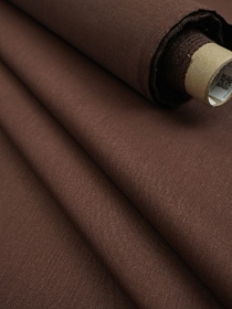 Костюмный джинс с эффектом велюра цв.Коричнево-бордовый, ш.1.5м, хлопок-100%, 220гр/м.кв