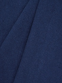 Крапива Рами (Ramie) с хлопком цв.Темно-синий, СОРТ2, ш.1.4м, крапива-50%, хл-50%, 210гр/м.кв