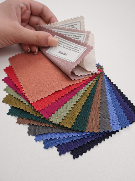 Комплект образцов "Полулен (21С222)" №1