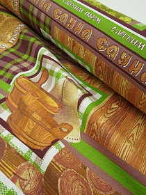 Вафельное полотно "Банные традиции", ш.1.5м, хлопок-100%, 145гр/м.кв