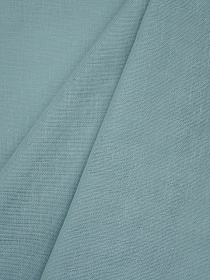 Муслин Премиум двухслойный гладкий цв.Св.сине-зеленая дымка, ш.2.5м, хлопок-100%, 120гр/м.кв