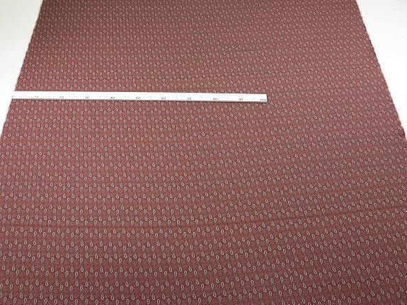 Хлопколен "Наиля" цв.терракотово-коричневый, ш.1.5м, лен-20%, хлопок-80%, 170гр/м.кв