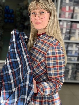 Платье из фуле 