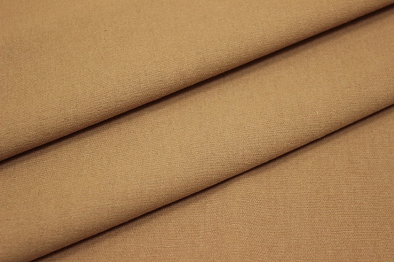 Плательный хлопок цв.Ореховый мусс, СОРТ2, ш.1.45м, хлопок-100%, 150гр/м.кв
