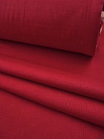 Рогожка цв.Бордово-красный, ш.1.5м, хлопок-100%, 160гр/м.кв