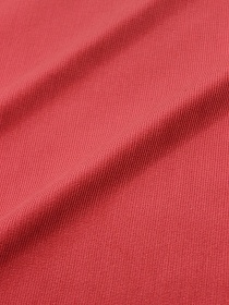 Брак(уценка) Микровельвет с эластаном цв.Красно-коралловый винтаж, ш.1.47м, хл-70%, эластан-30%